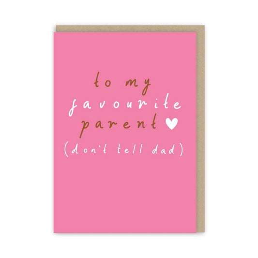 GC643-In Real Life-Favourite Parent-Card-