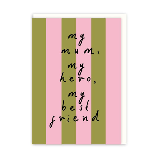 GC645-In Real Life-Mum Hero Best Friend-Card-