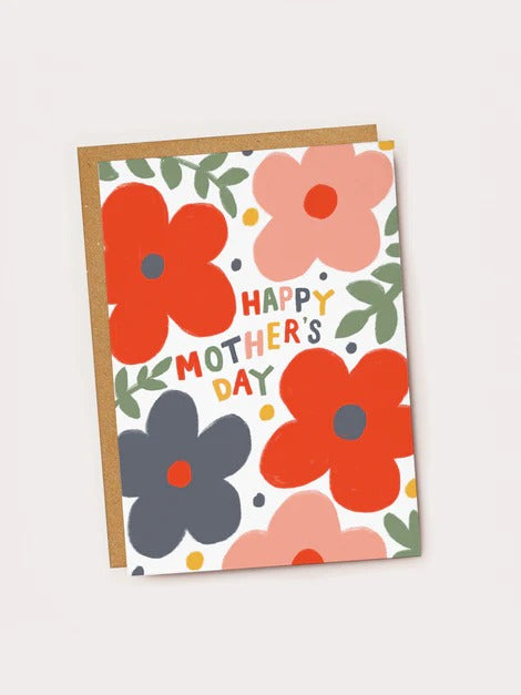 M226-Jade Fisher-Happy Mothers Day Flowers-Card-