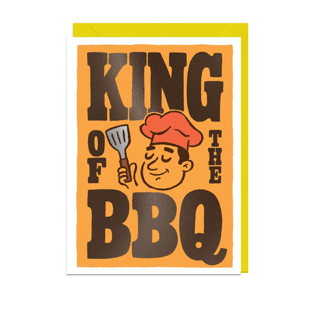 ANT501FOIL-Jolly Awesome-King Of The Bbq Foil-Card-Illustrators