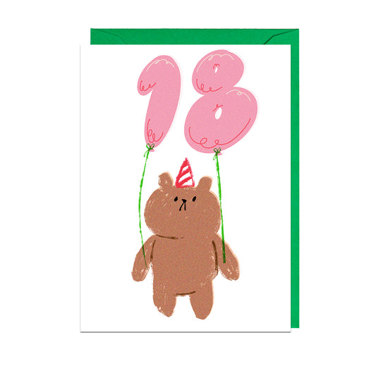 BGB312-Jolly Awesome-18 Bear-Card-
