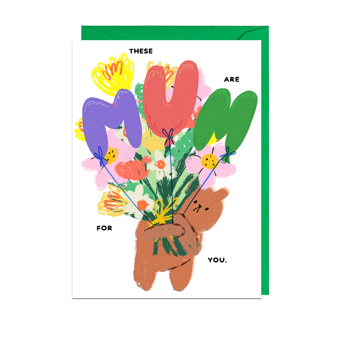 BGB318-Jolly Awesome-Mum, These Are For You-Card-Bgb318