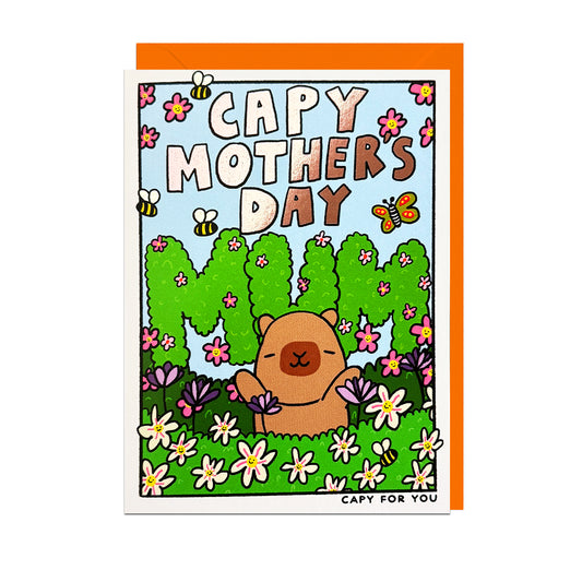 CAPY114FOIL-Jolly Awesome-Capy Mother'S Day Foil-Card-Capy114Foil