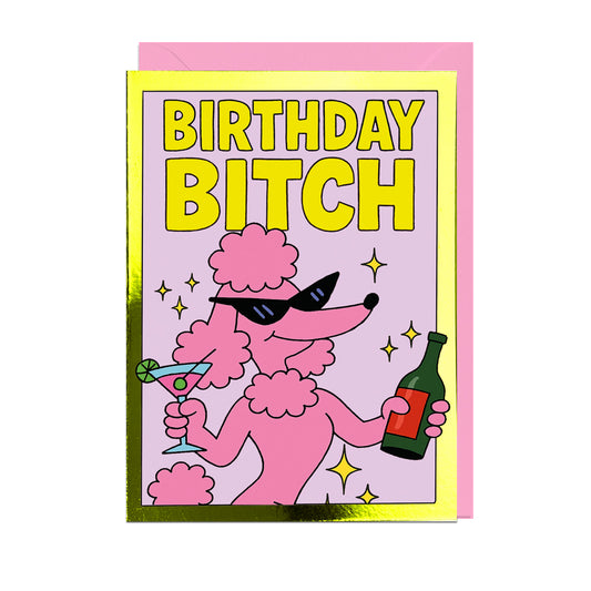 CT103-Jolly Awesome-Birthday Bitch-Card-Card Toons