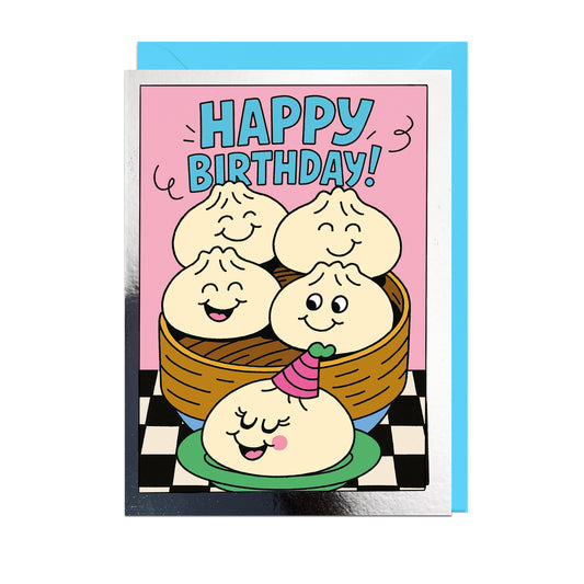 CT106-Jolly Awesome-Happy Birthday Dumpling-Card-Card Toons