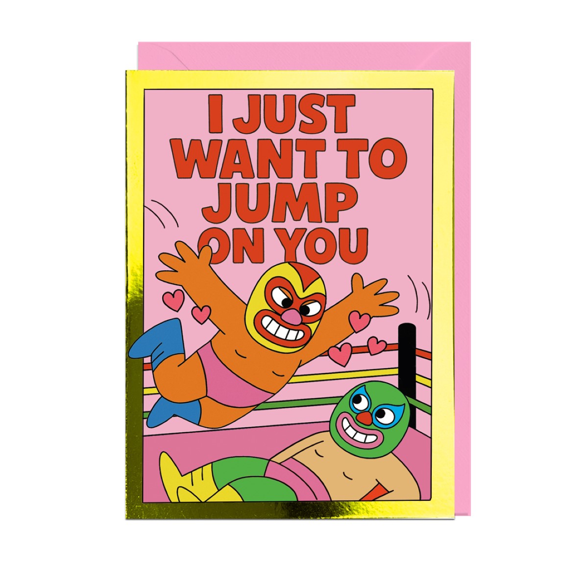 CT110-Jolly Awesome-Jump On You-Card-Card Toons