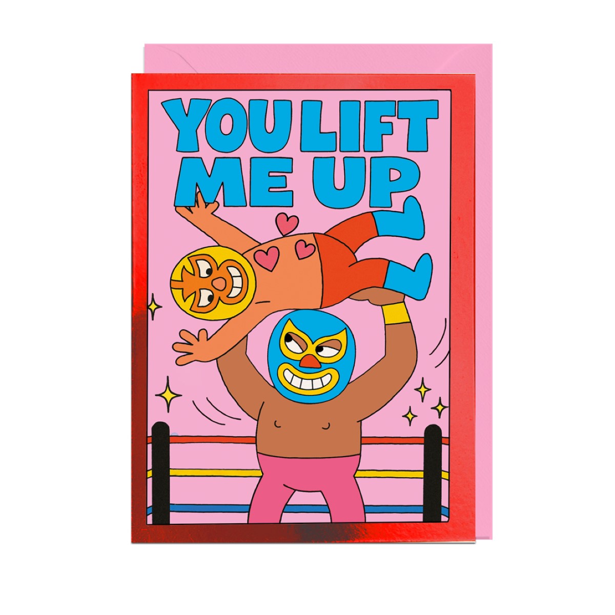 CT111-Jolly Awesome-You Lift Me Up-Card-Card Toons