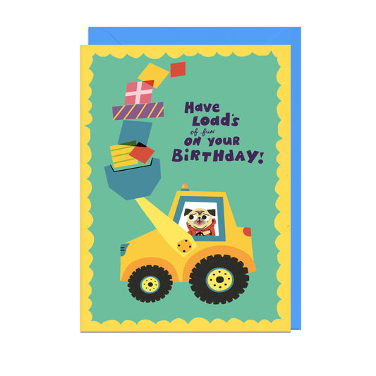 EH106-Jolly Awesome-Loads Of Fun Birthday-Card-