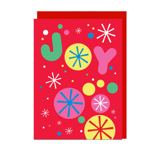 EM106-Jolly Awesome-Joy Snowflakes-Xmas Card-