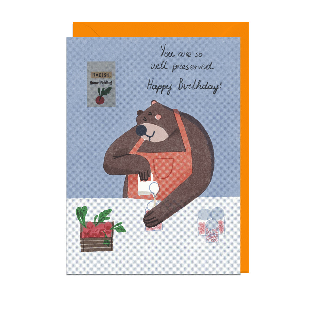 ET113-Jolly Awesome-Well Preserved Birthday-Card-