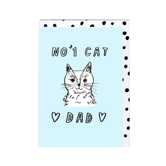 HR105-Jolly Awesome-Cat Dad-Card-