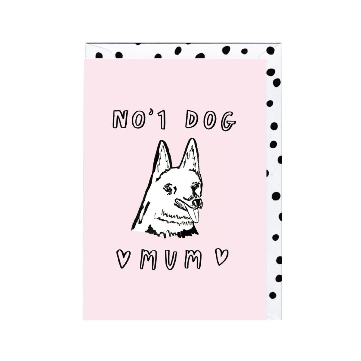 HR117-Jolly Awesome-Dog Mum-Card-