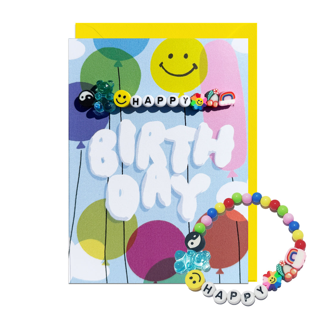 JAPG110-Jolly Awesome-Happy Balloons-Card-Bracelet Cards
