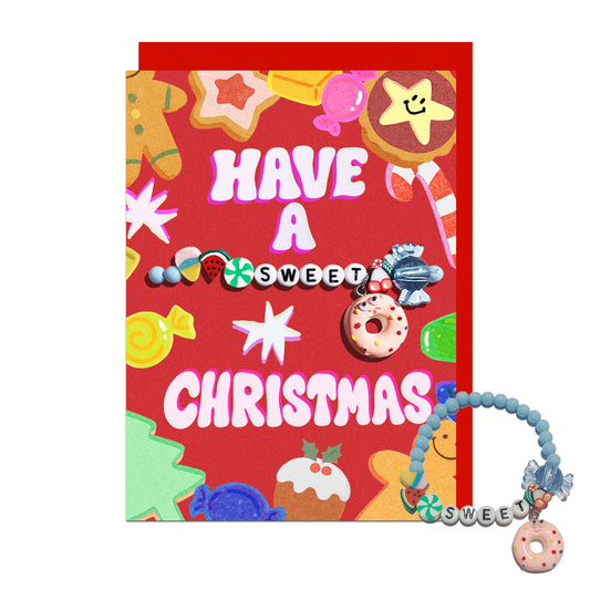 JAPG114-Jolly Awesome-Have A Sweet Christmas-Xmas Card-