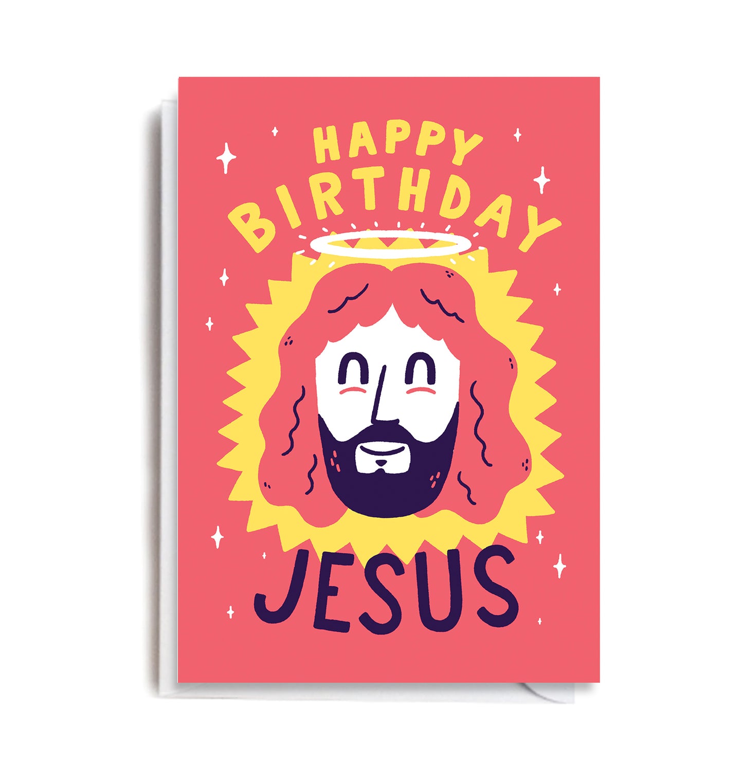 MJ109-Jolly Awesome-Happy Birthday Jesus-Xmas Card-