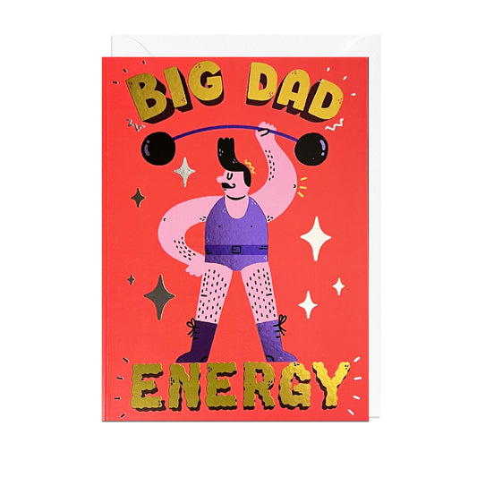 MJ202FOIL-Jolly Awesome-Big Dad Energy Foil-Card-