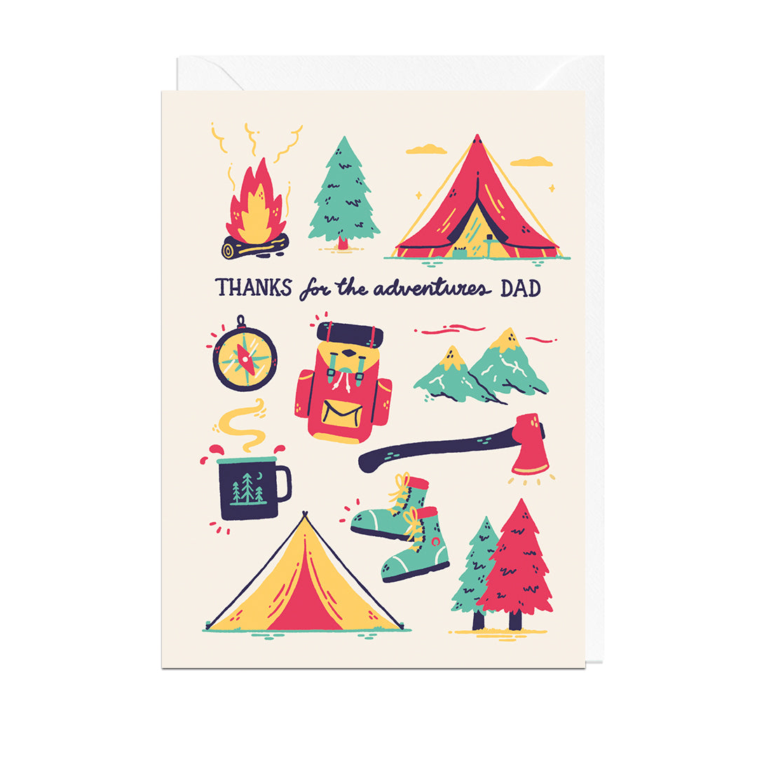 MJ431-Jolly Awesome-Thanks For The Adventures Dad-Card-