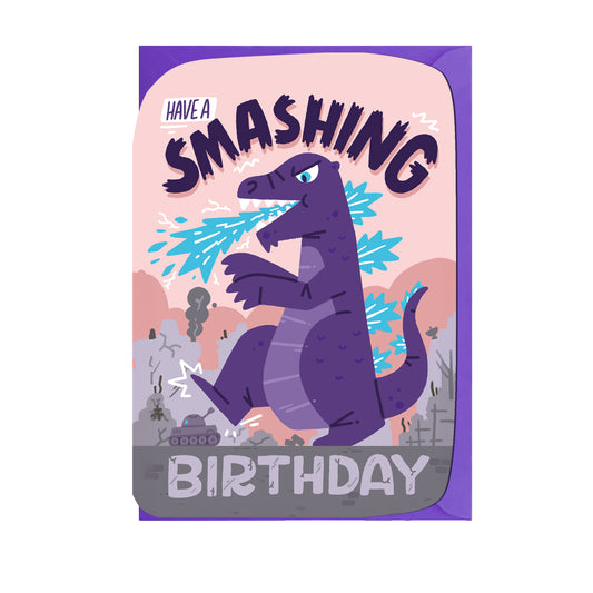 MJ909-Jolly Awesome-Smashing Birthday-Card-