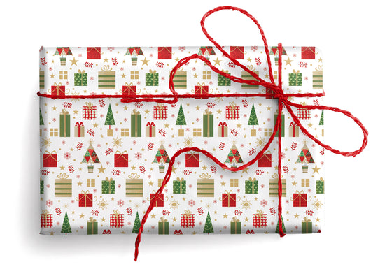 18-9268-Kartos-Christmas Presents-Xmas Wrap-Carta Regalo