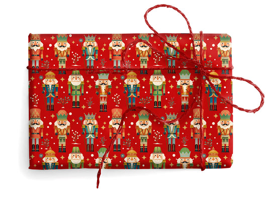 18-9423-Kartos-Christmas Nutcracker-Xmas Wrap-Carta Regalo