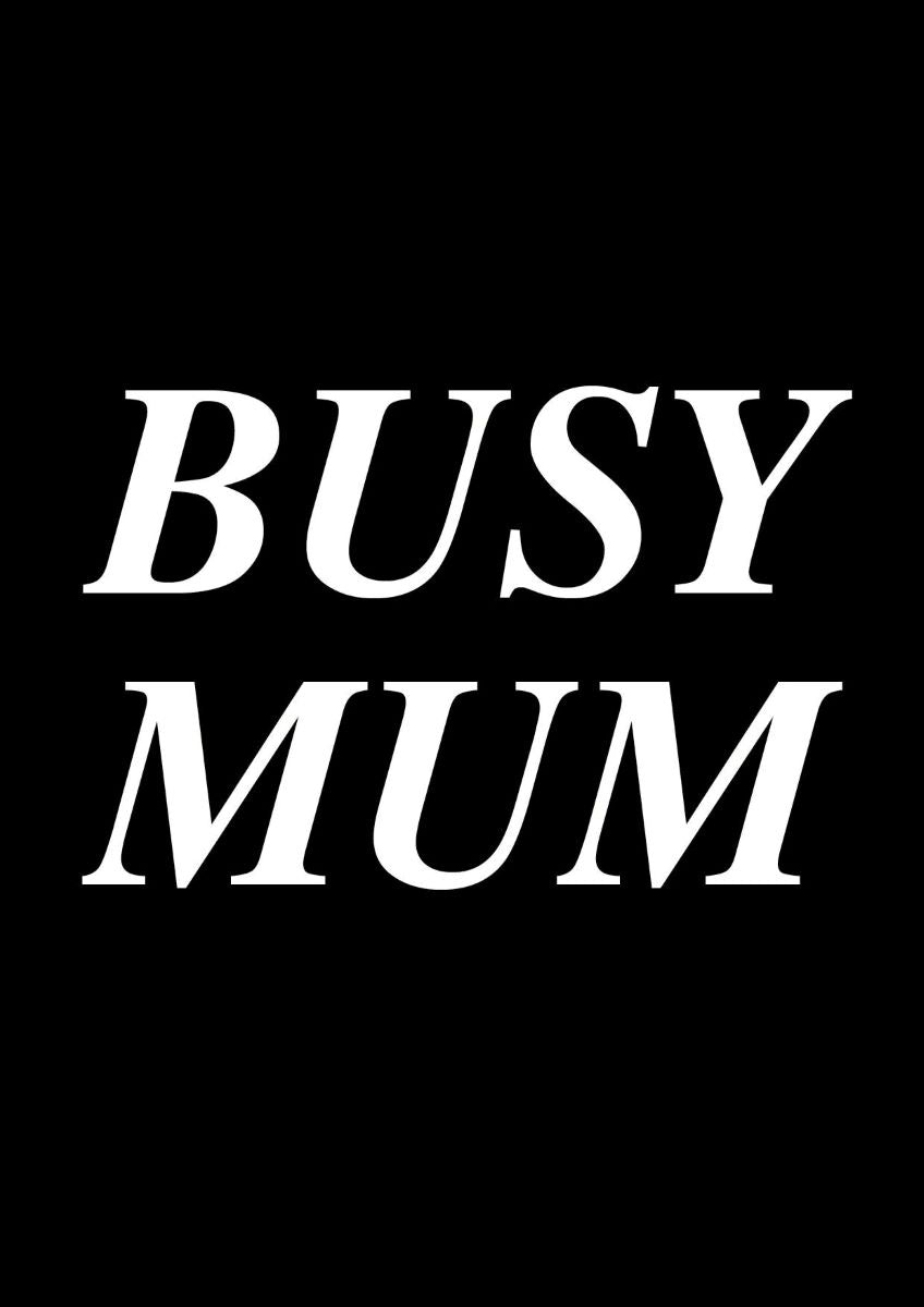 KMKPN010-Kiss Me Kwik-Busy Mum-Card-