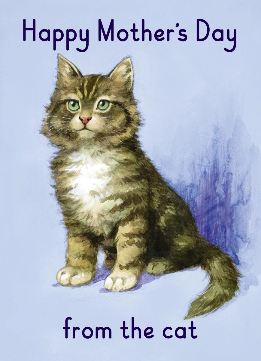 LB183-Kiss Me Kwik-From The Cat-Card-