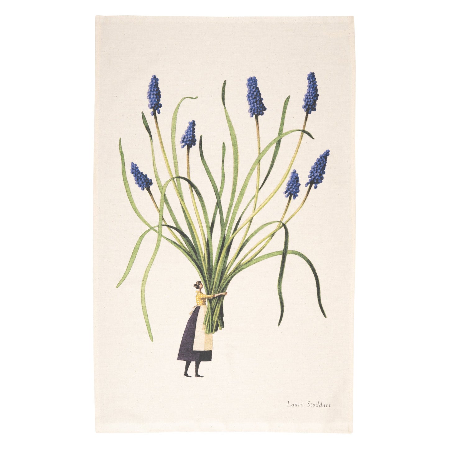 SF07A-Laura Stoddart-Muscari-Tea Towel-Tea Towels