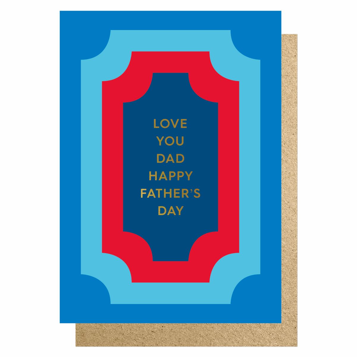 FD25014-Lucky Ink-Happy Father'S Day-Card-