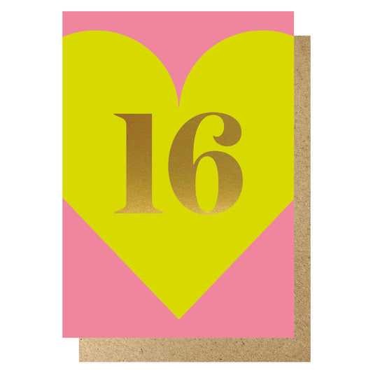 H3001-Lucky Ink-Heart 16 Rose & Lime-Card-