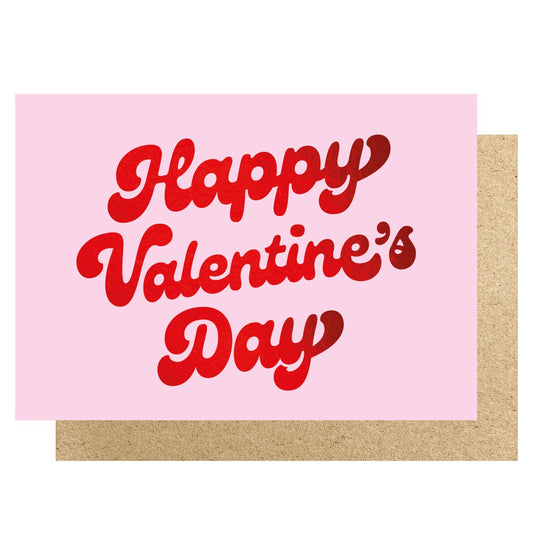 HLV005-Lucky Ink-Happy Valentine'S Day-Card-