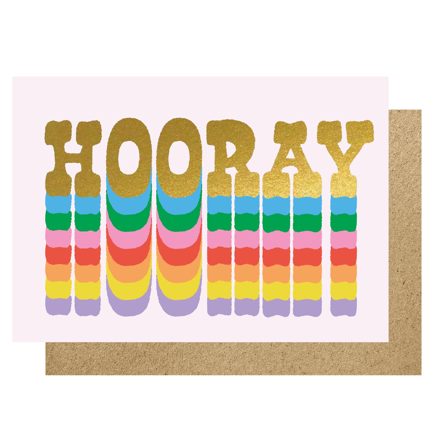 HOW040-Lucky Ink-Howdy - Hooray Rainbow-Card-Howdy