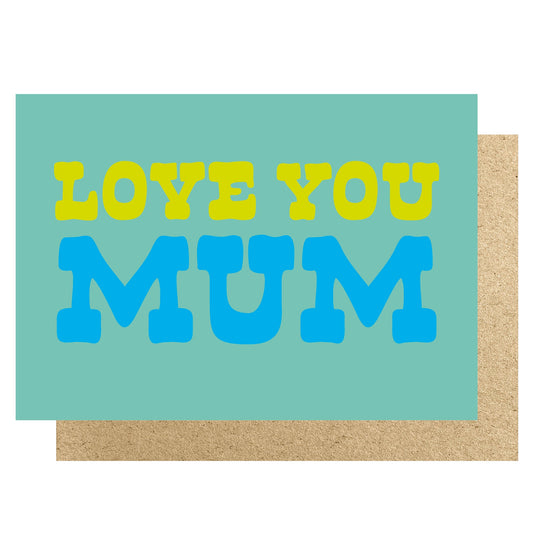 HOW102-Lucky Ink-Love You Mum Mint-Card-