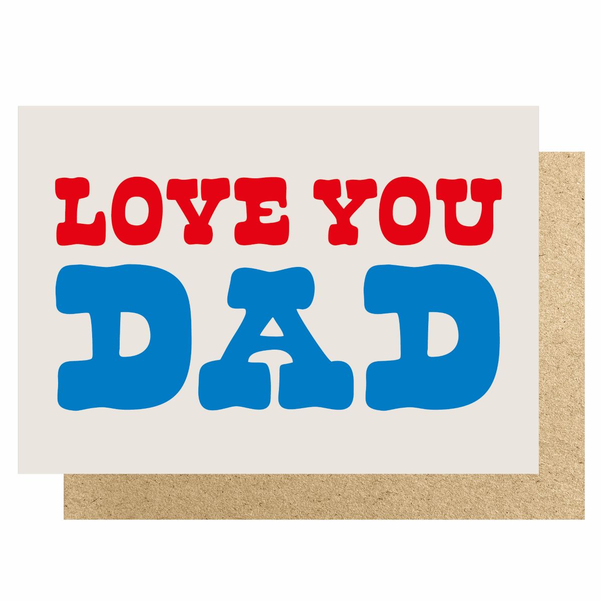 HOW167-Lucky Ink-Love You Dad-Card-