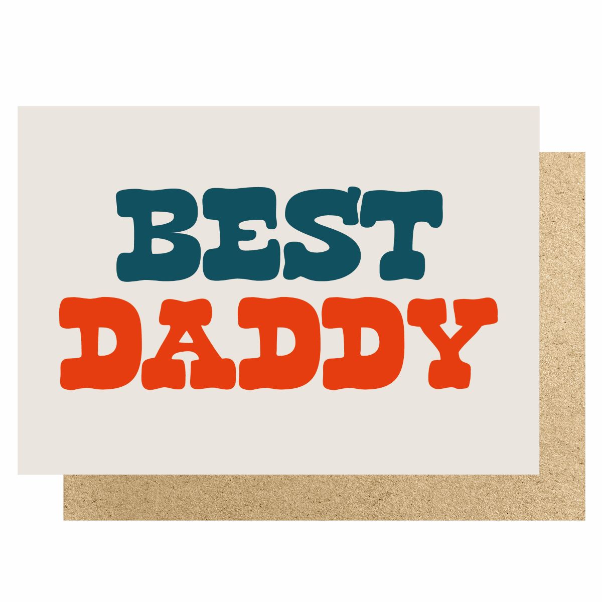 HOW184-Lucky Ink-Best Daddy-Card-