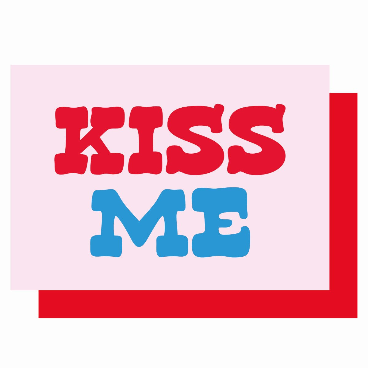 HOW264-Lucky Ink-Kiss Me-Card-