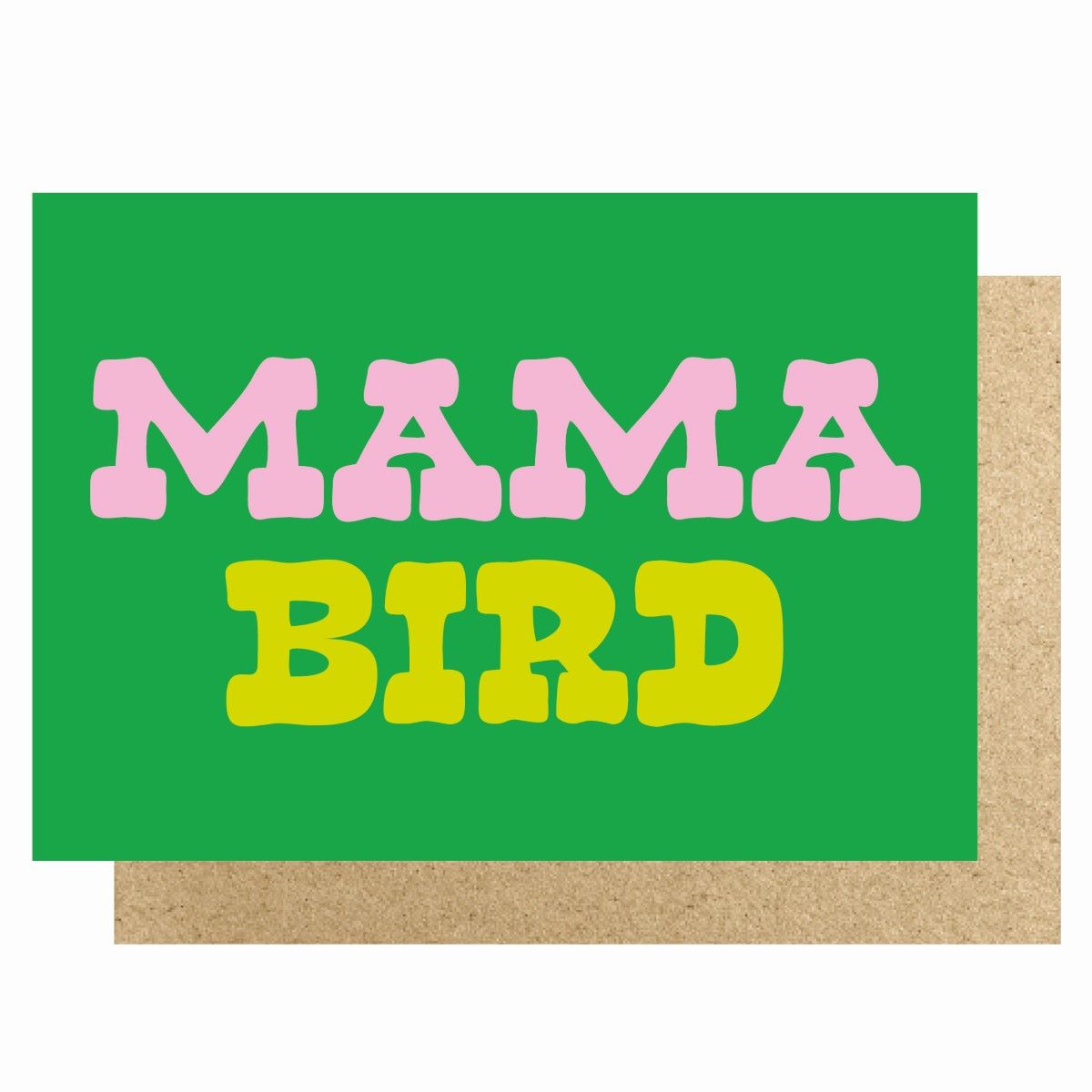 HOW280-Lucky Ink-Mama Bird-Card-
