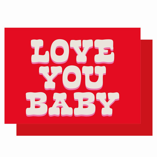 HOW303-Lucky Ink-Love You Baby-Card-