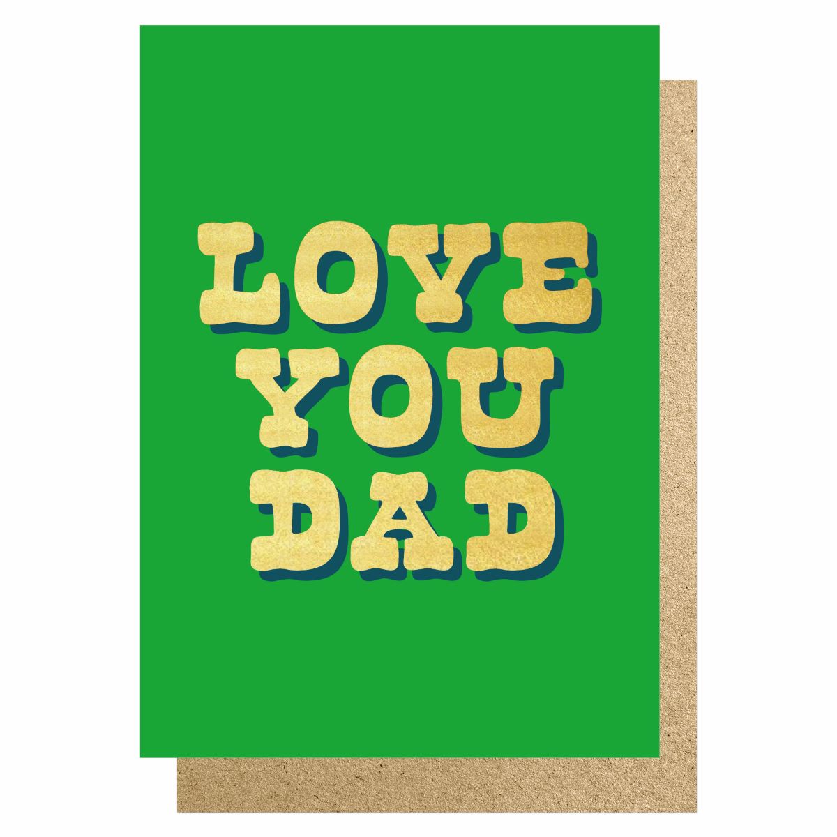 HOWFD003-Lucky Ink-Love You Dad-Card-