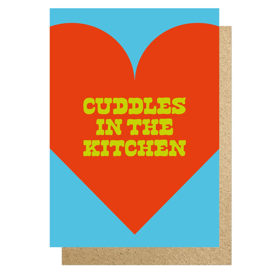 HTVAL001-Lucky Ink-Cuddles In The Kitchen-Card-