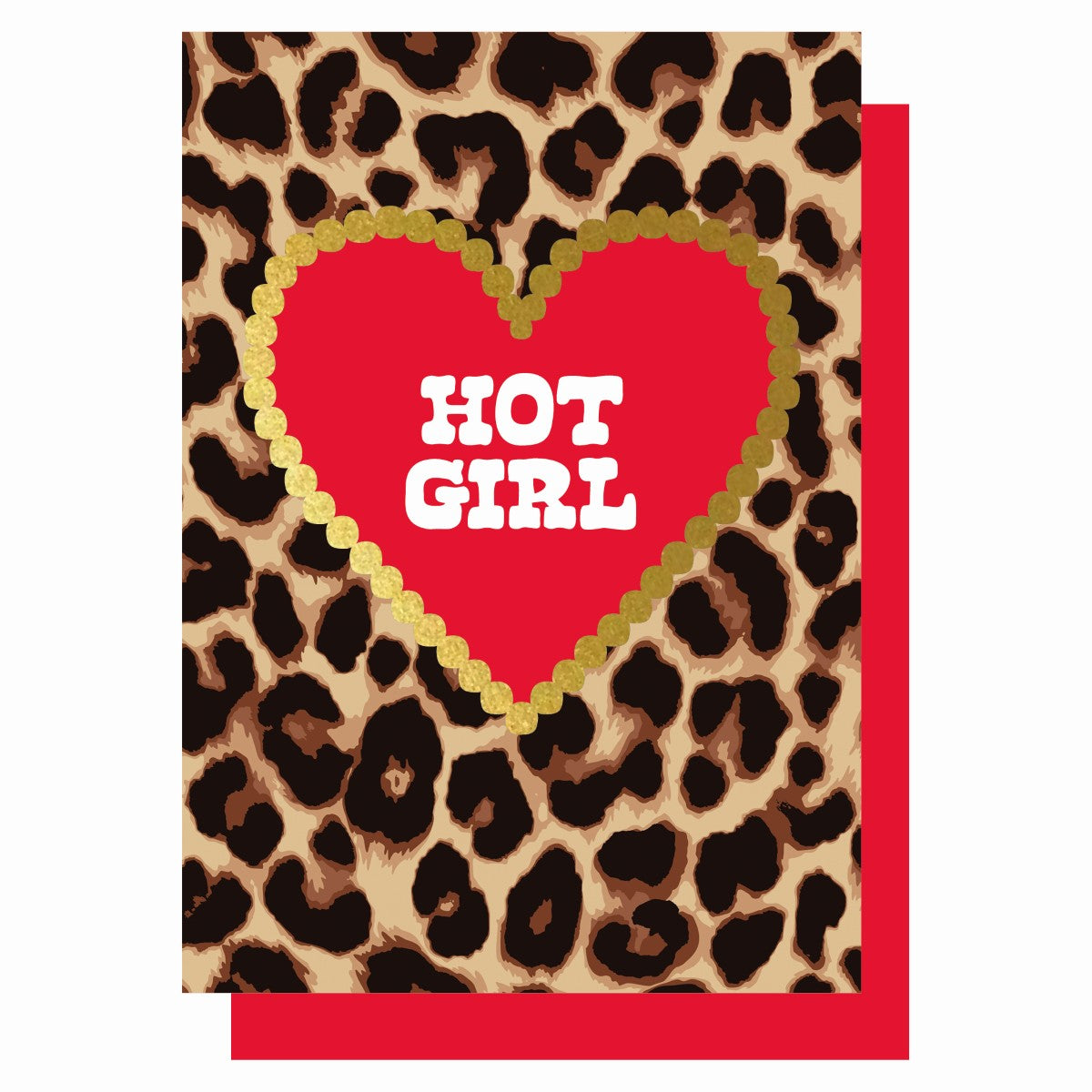 LP010-Lucky Ink-Hot Girl Leopard-Card-