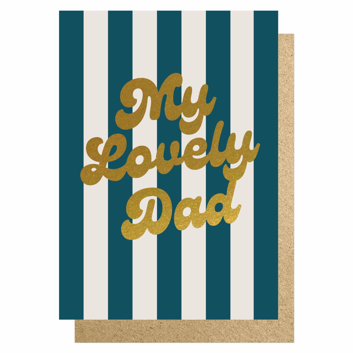 RETFD004-Lucky Ink-My Lovely Dad-Card-