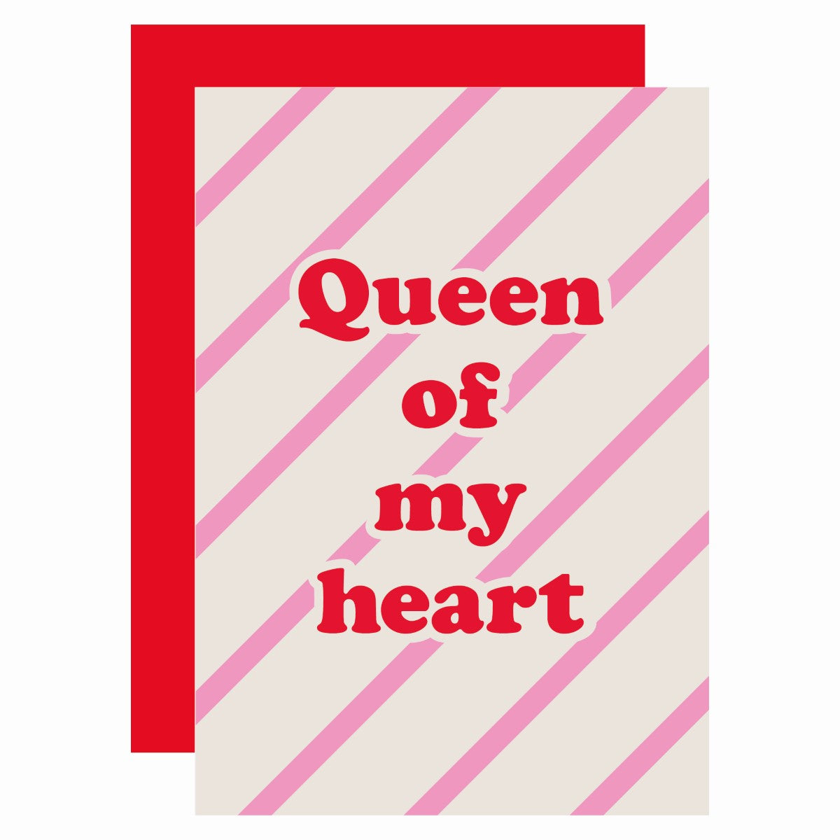 VIN009-Lucky Ink-Queen Of My Heart-Card-