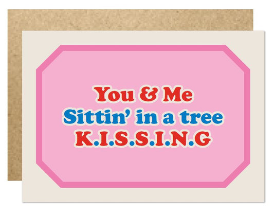 VIN015-Lucky Ink-Sittin In A Tree-Card-
