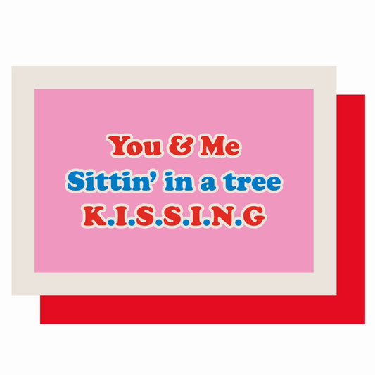 VIN017-Lucky Ink-Sittin In A Tree-Card-