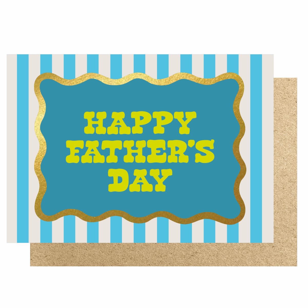 WVFD001-Lucky Ink-Happy Father'S Day-Card-