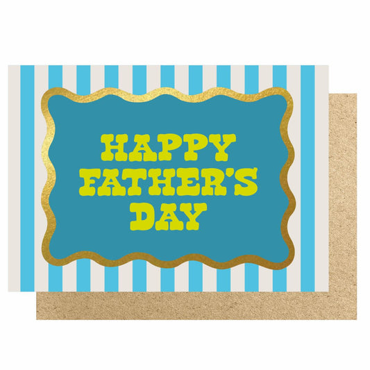 WVFD001-Lucky Ink-Happy Father'S Day-Card-