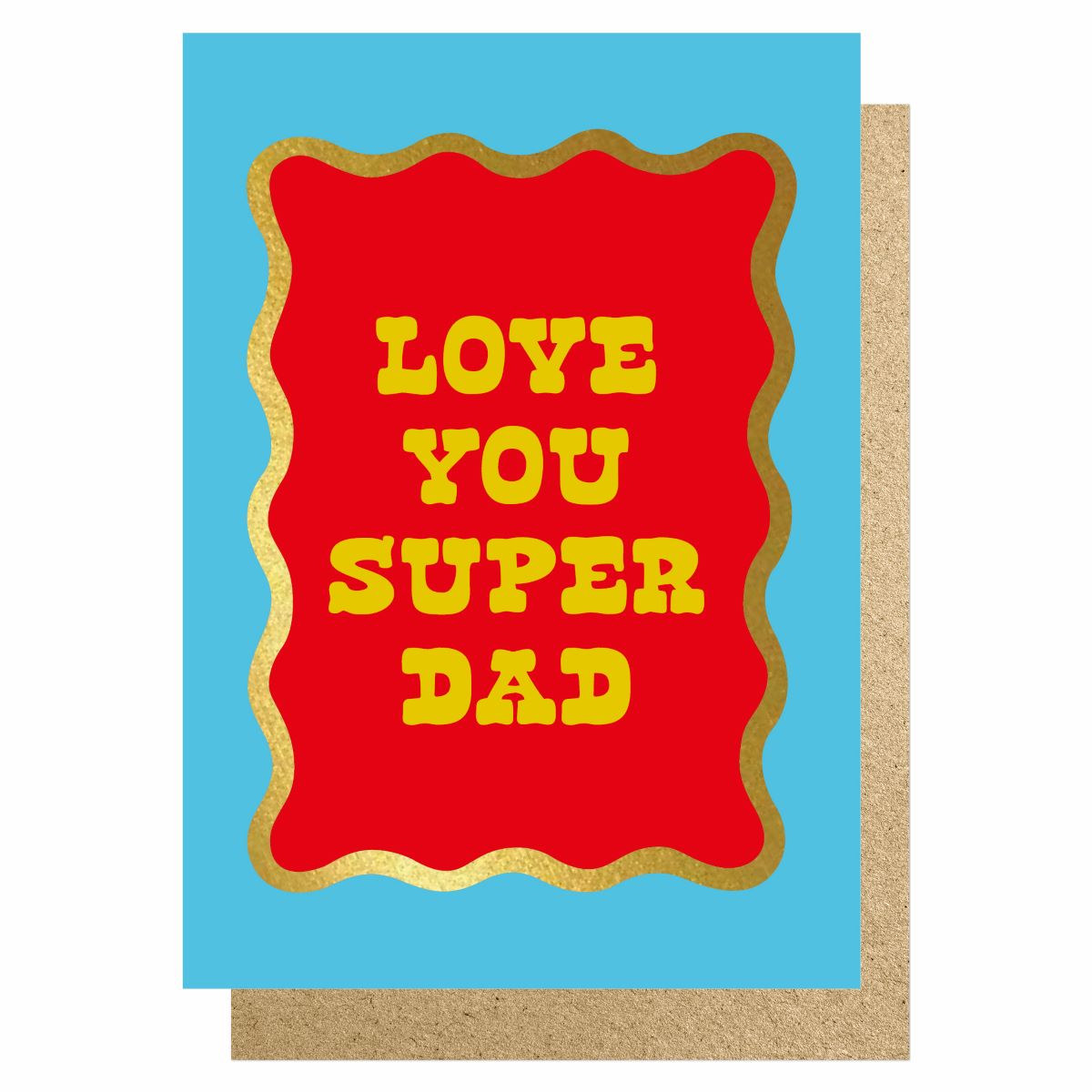 WVFD008-Lucky Ink-Super Dad-Card-