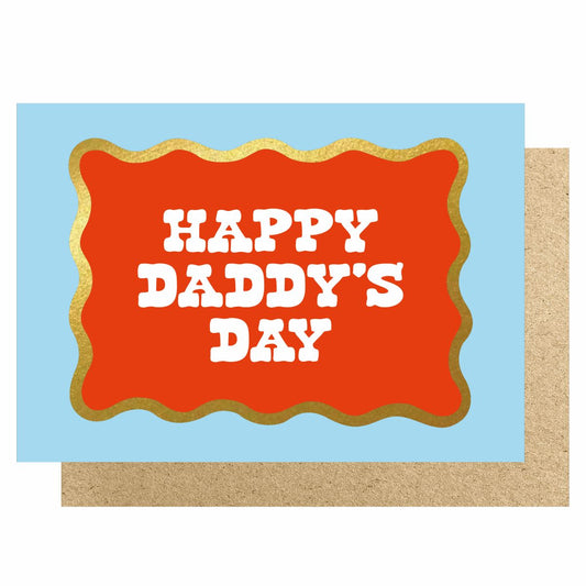 WVFD017-Lucky Ink-Happy Daddy'S Day-Card-