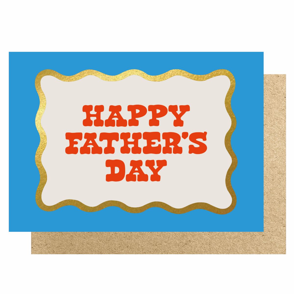 WVFD018-Lucky Ink-Happy Father'S Day-Card-