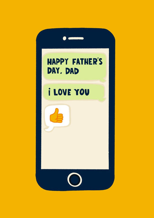 S1324-Lucy Maggie-Thumbs Up Dad-Card-